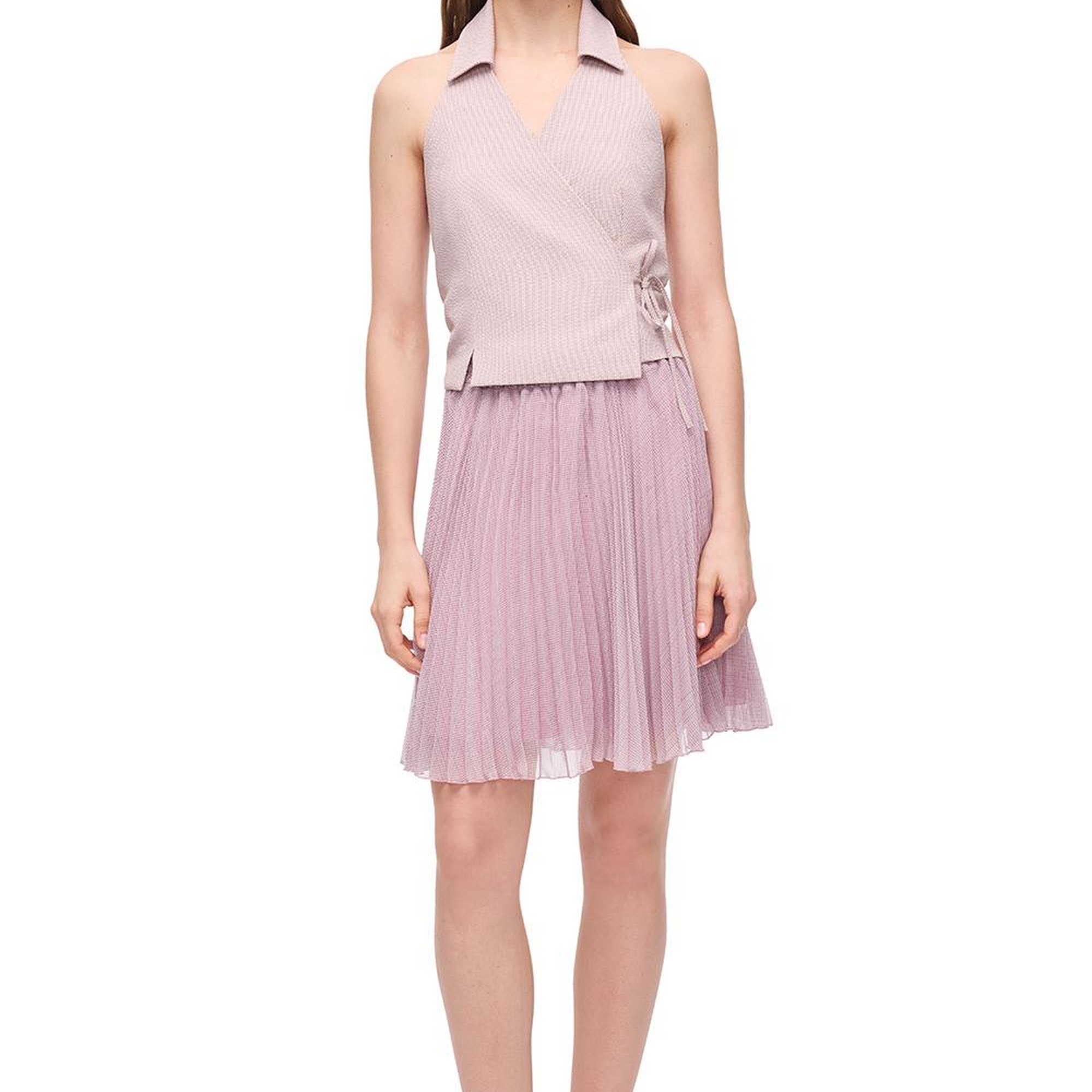 Çok Renkli Eliss Regular Fit Yüksek Bel Mini Boy Etek