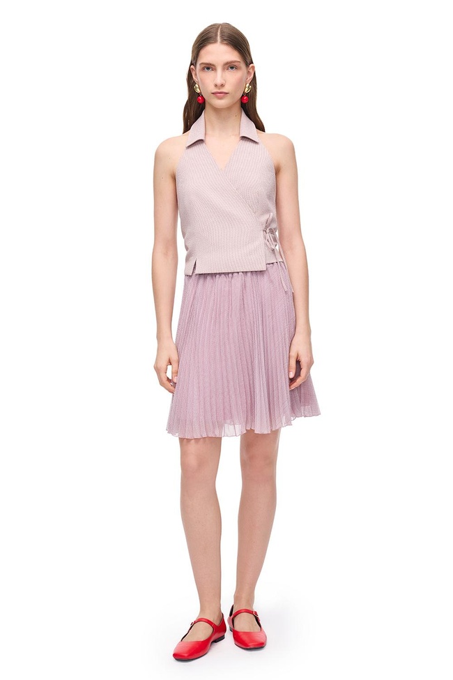  Çok Renkli Eliss Regular Fit Yüksek Bel Mini Boy Etek