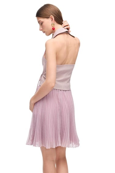  Çok Renkli Eliss Regular Fit Yüksek Bel Mini Boy Etek