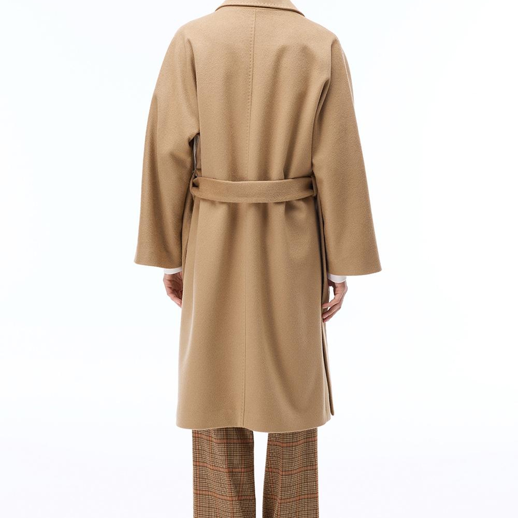 Candys Regular Fit Diz Altı Yarasa Kol Ceket Yaka Devetuyu Kaban