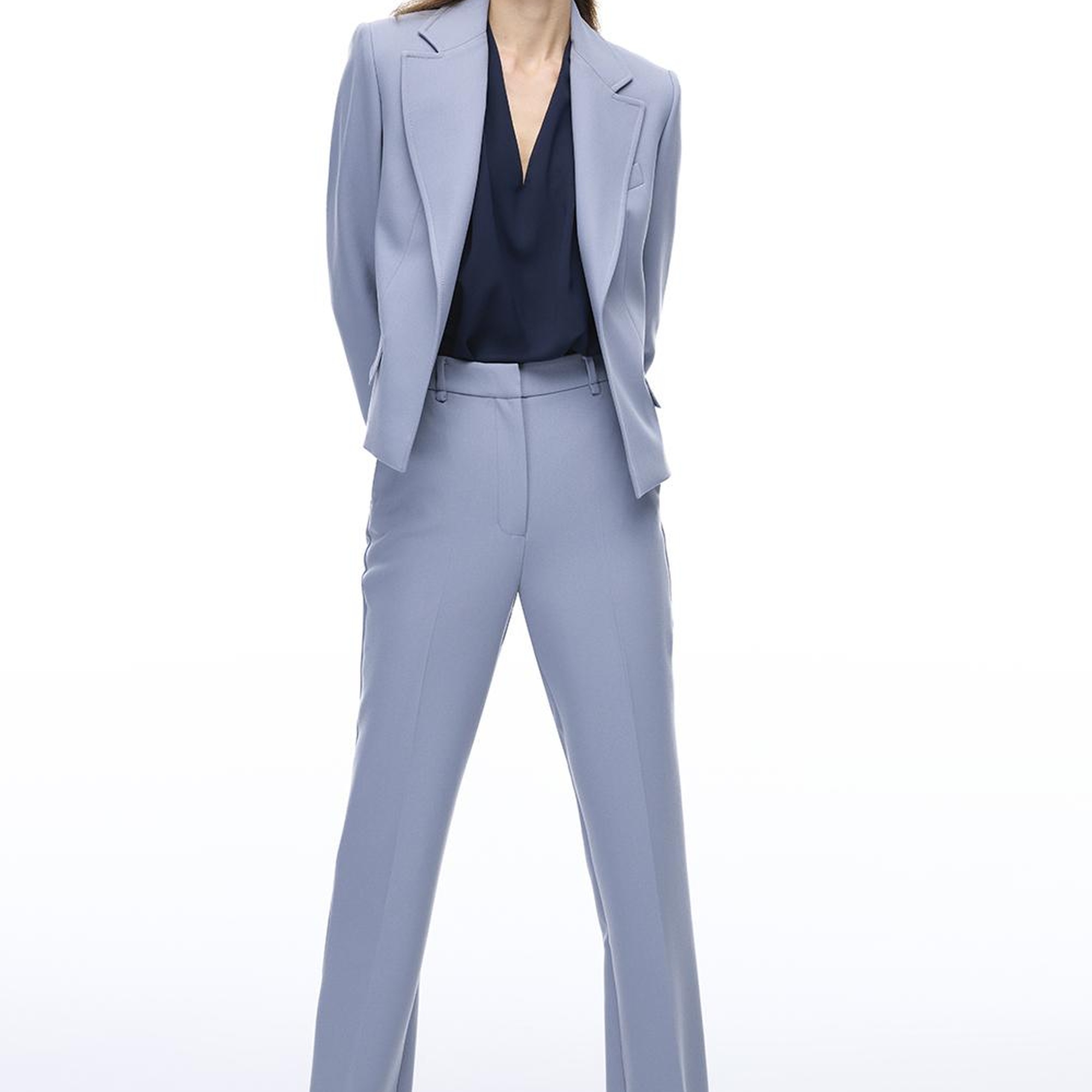 Morningstar Regular Fit Kısa Boy Takma Kol Erkek Yaka Gri Ceket