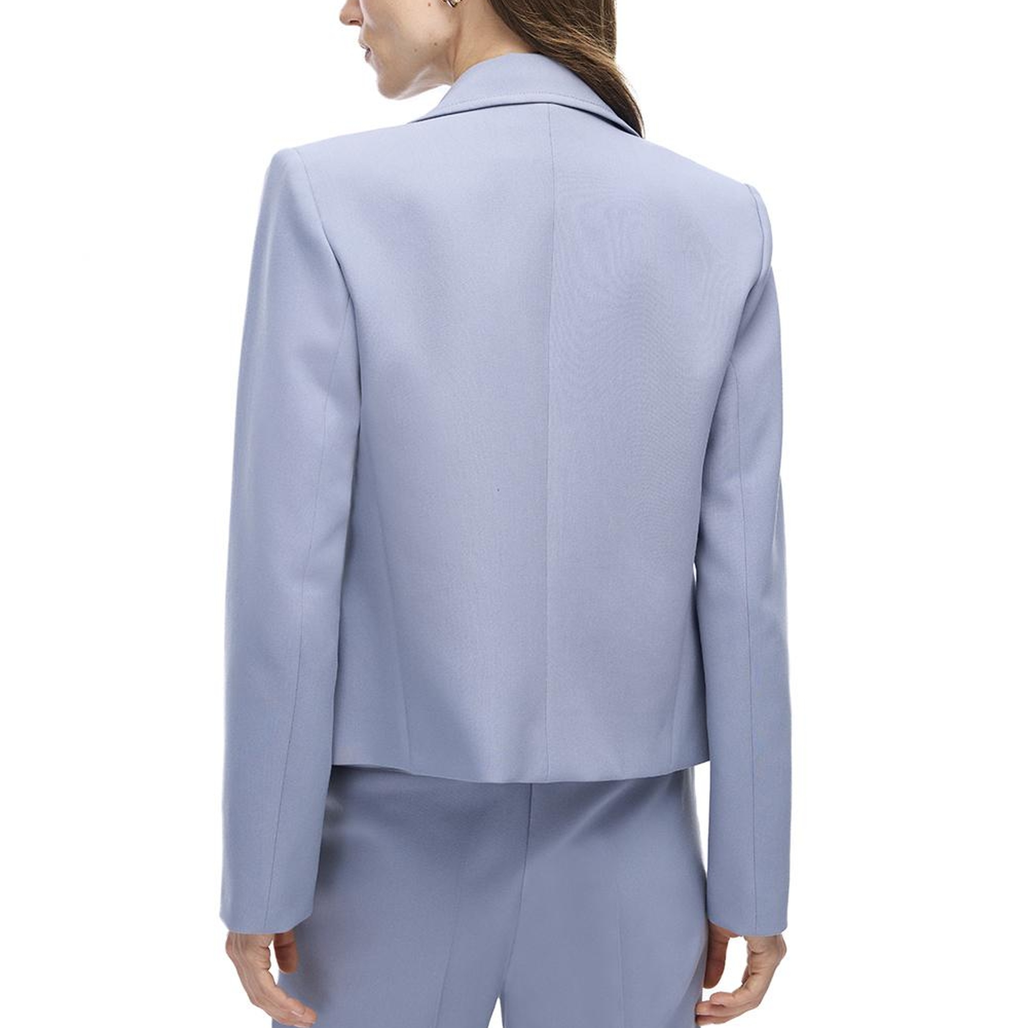 Morningstar Regular Fit Kısa Boy Takma Kol Erkek Yaka Gri Ceket