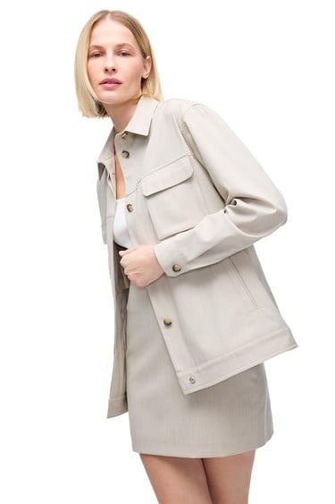  Taş Gemas Rahat Kalıp Uzun Kol Gömlek