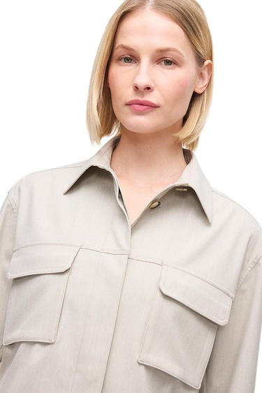  Taş Gemas Rahat Kalıp Uzun Kol Gömlek