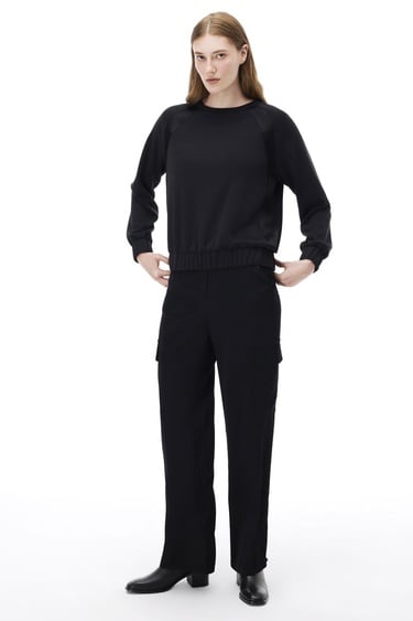  Wonder Regular Fit Uzun Boy Siyah Pantolon