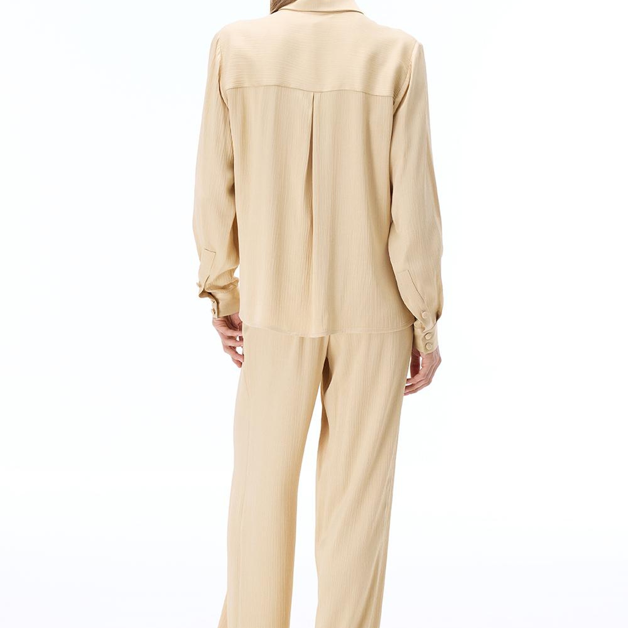 Mudita Geniş Paça Acık deve tuyu Renk Kadın Pantolon