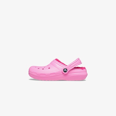  Crocs Classic Lined Clog Lifestyle Slippers Pembe Terlik