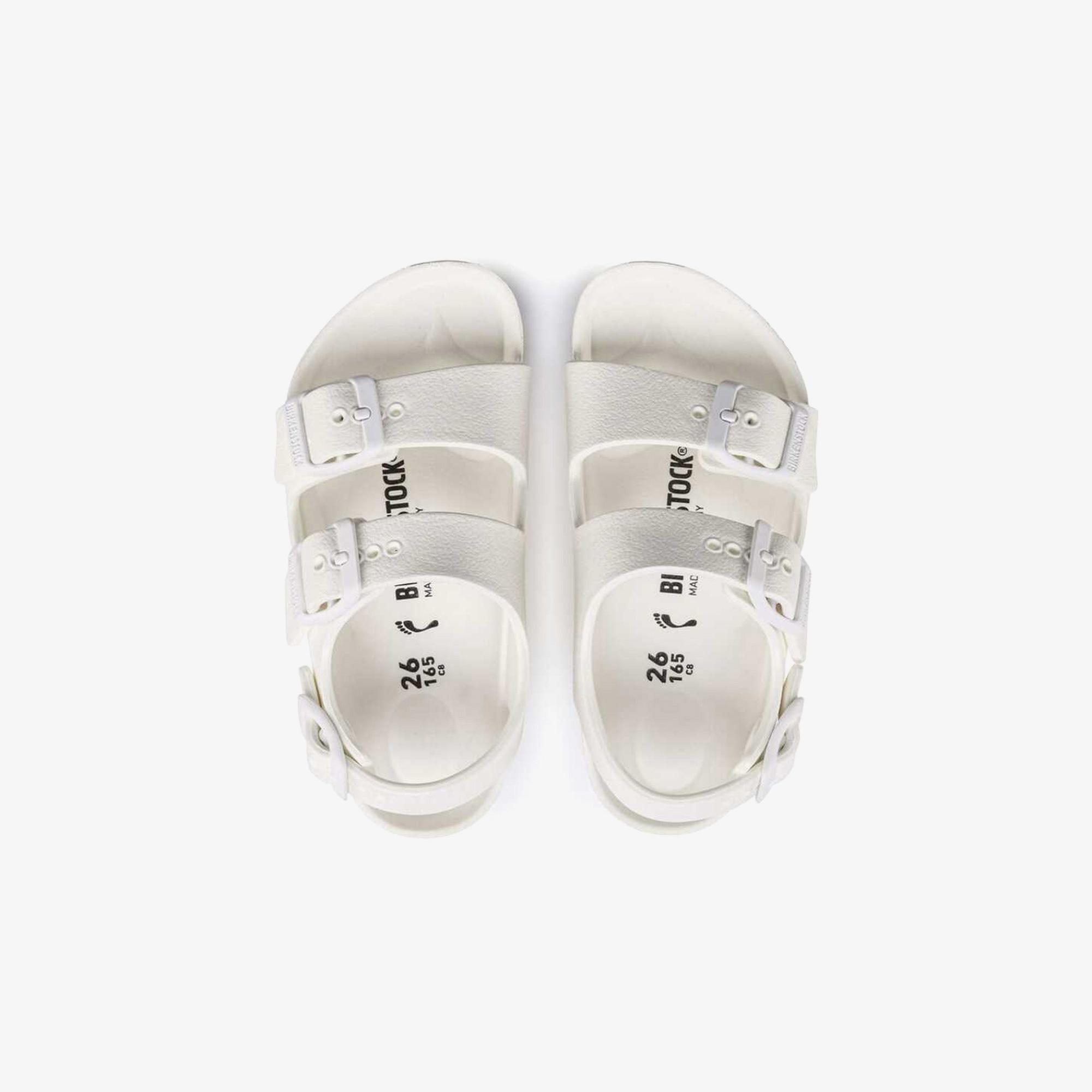 Birkenstock Milano Eva Bebek Beyaz Sandalet