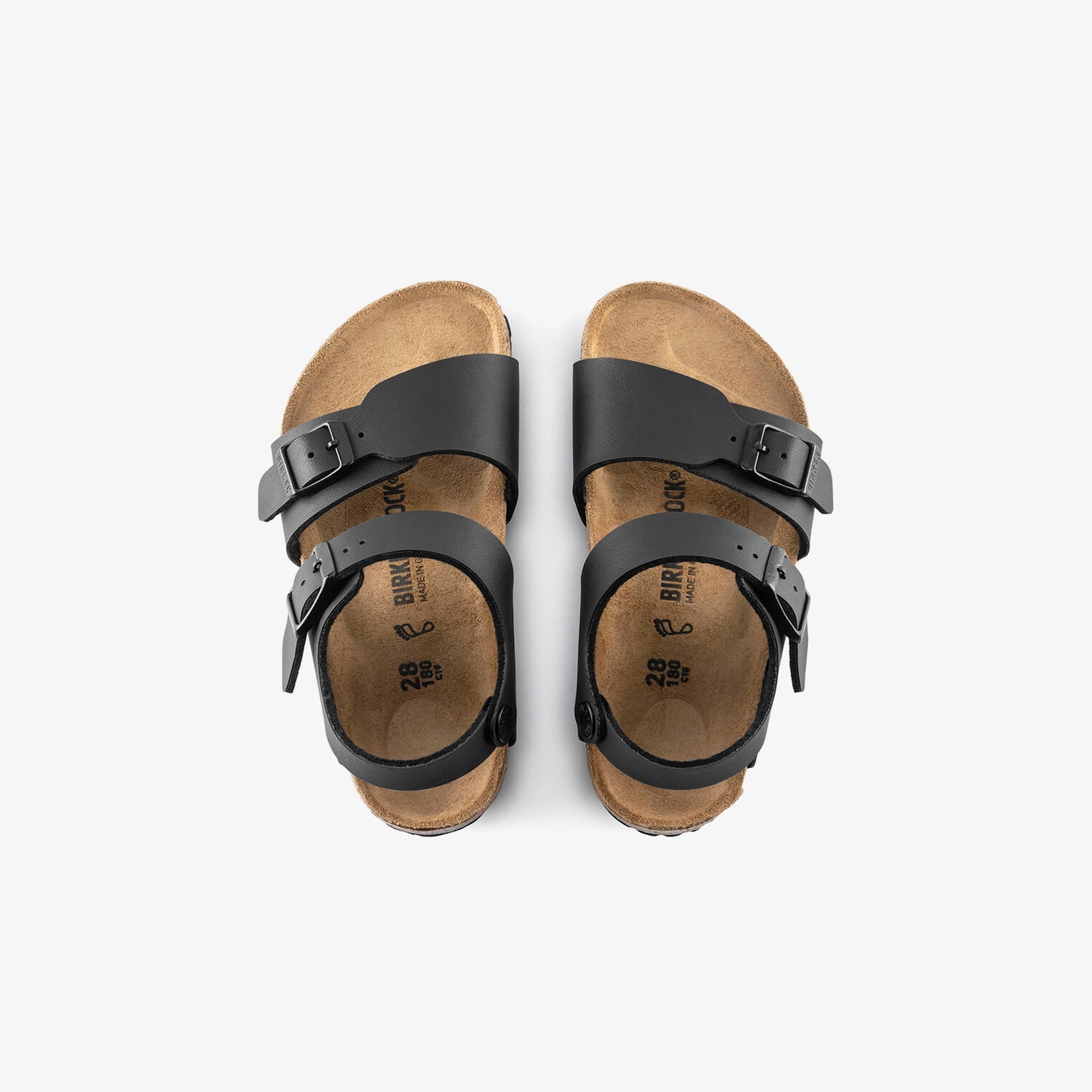 Birkenstock New York BF Çocuk Siyah Sandalet