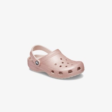  Crocs Classic Glitter K Çocuk Pembe Terlik