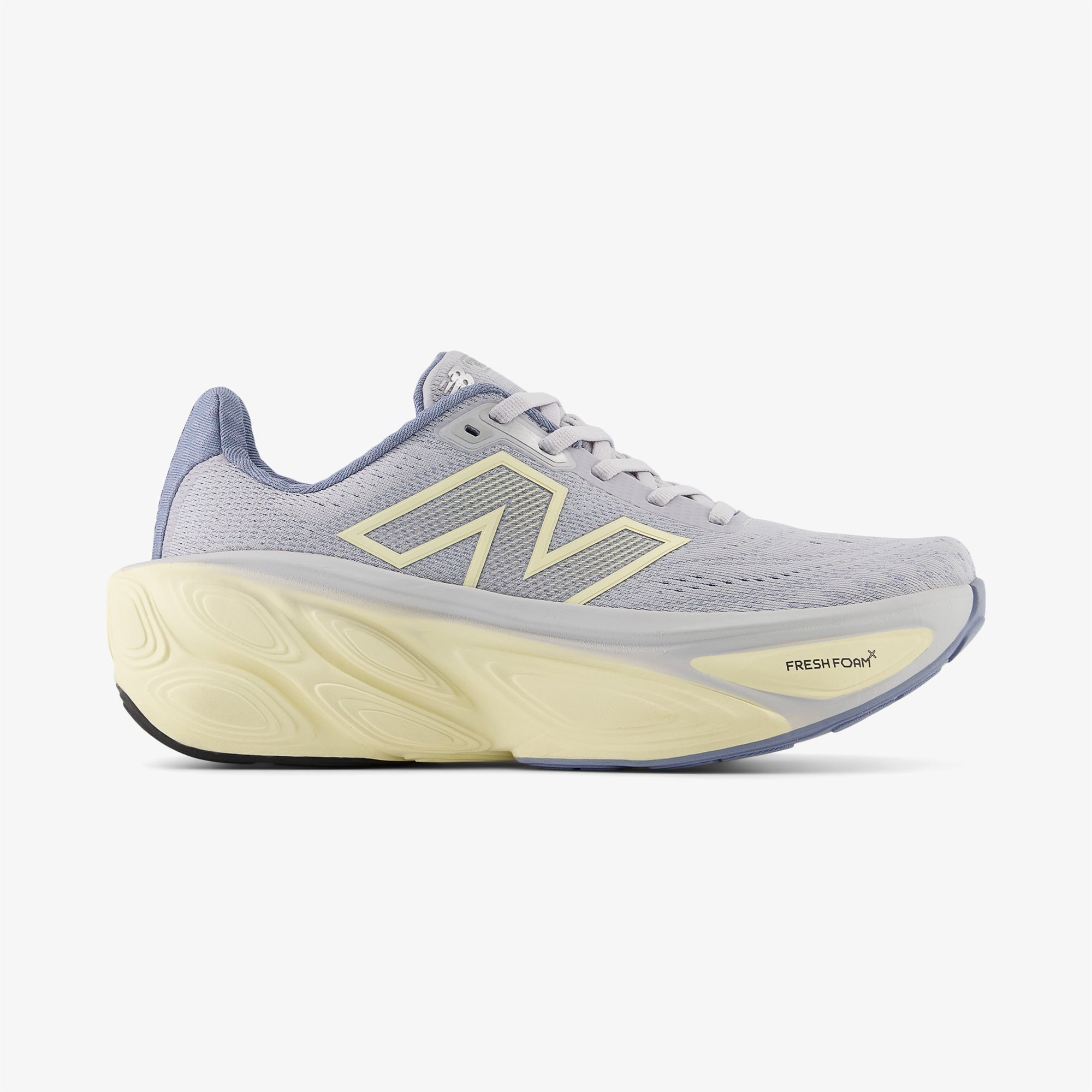 New Balance Fresh Foam X More v5 Kadın Gri Koşu Ayakkabısı