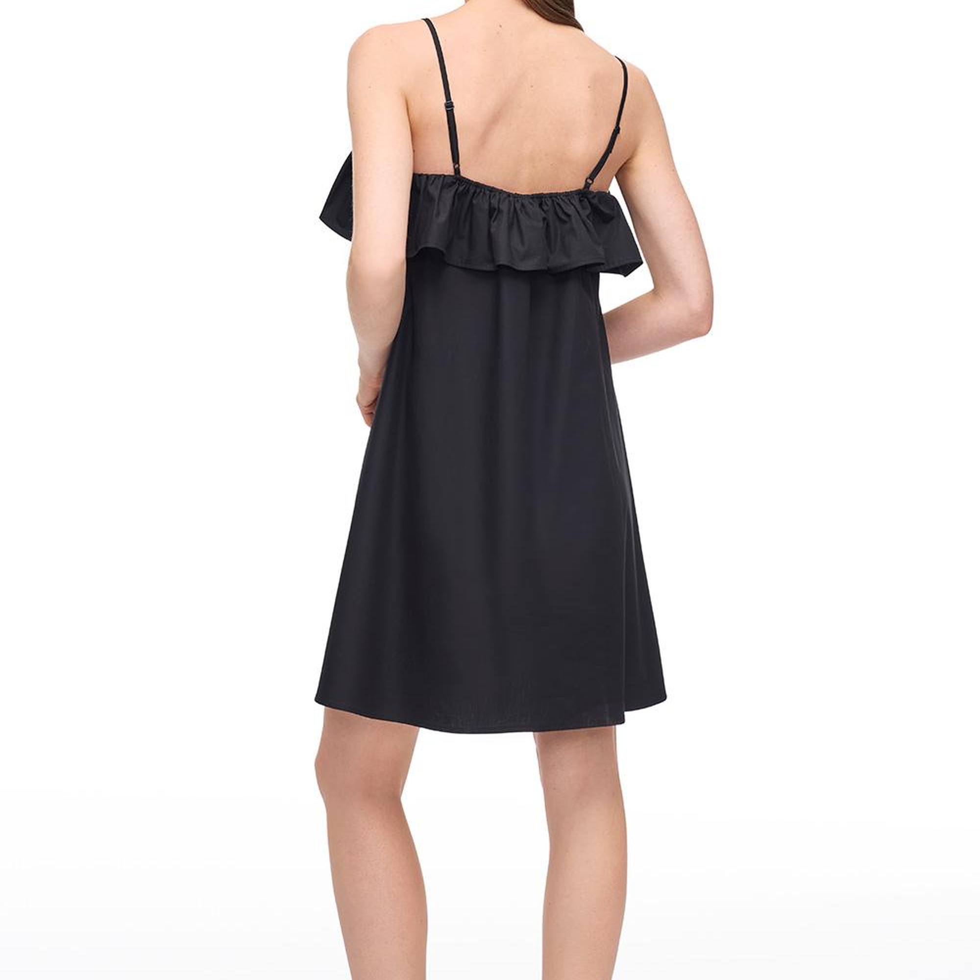 Siyah Albas Mini Boy Elbise