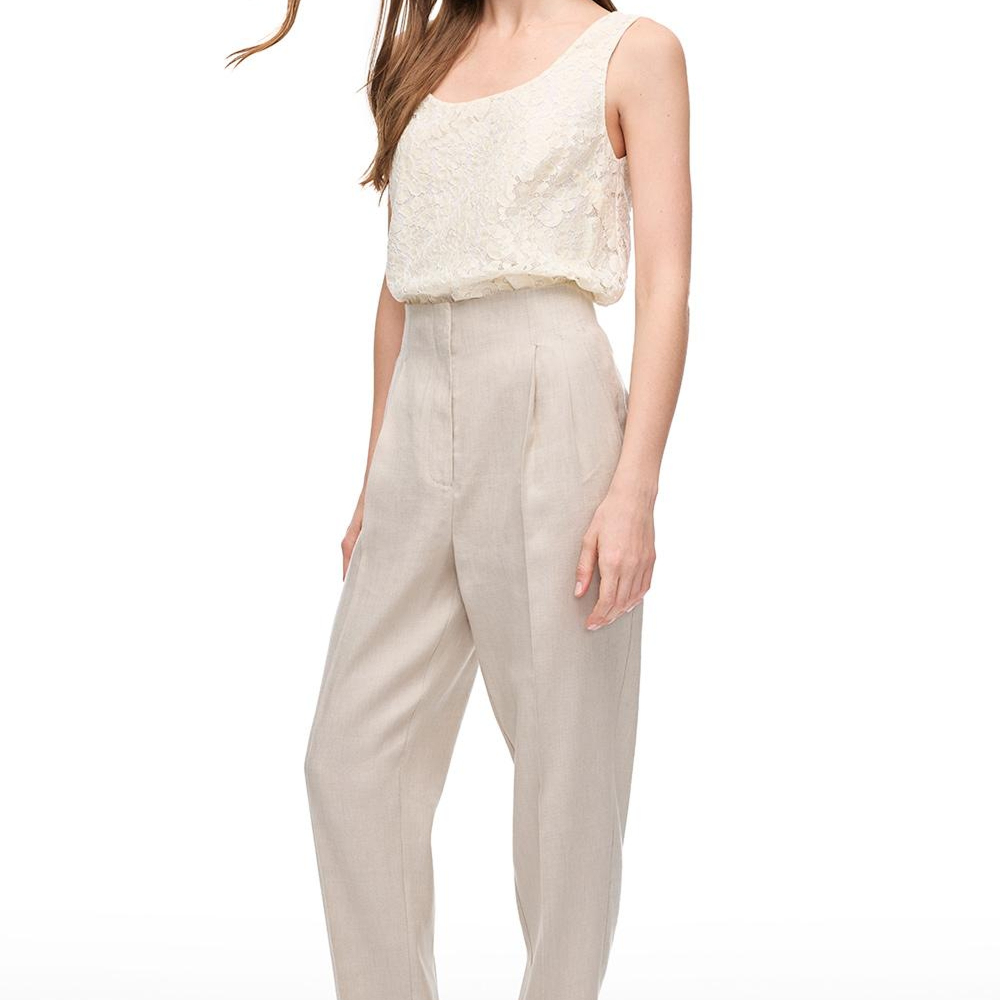 Taş Gemas Regular Fit Yüksek Bel Pantolon