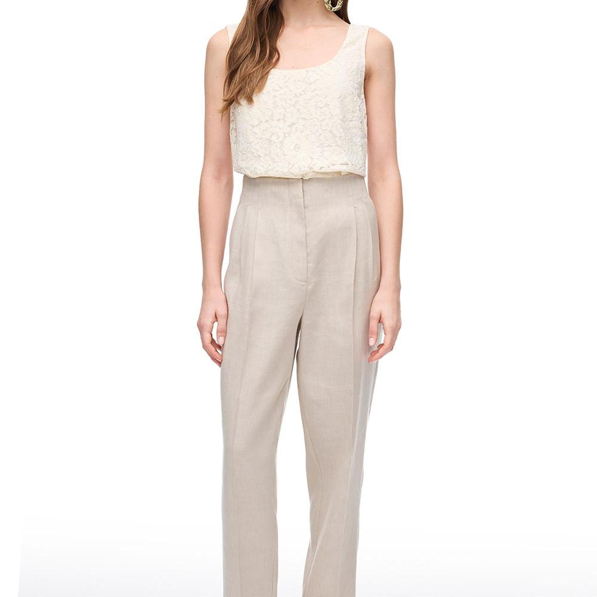 Taş Gemas Regular Fit Yüksek Bel Pantolon