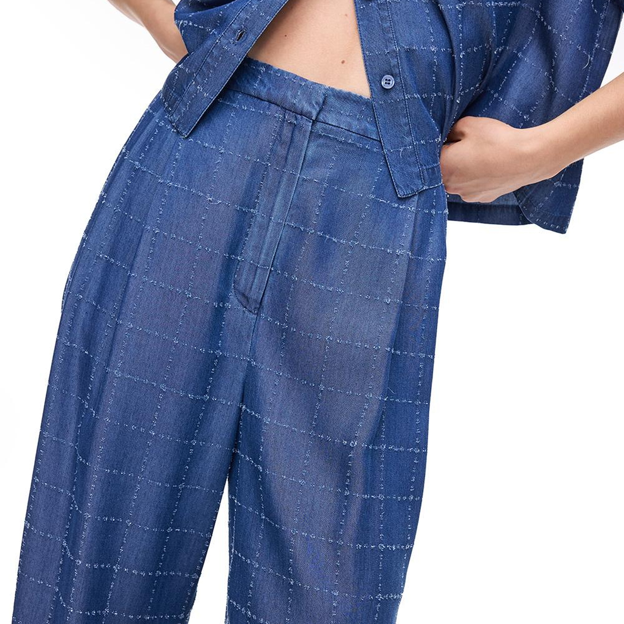 İndigo Lias Regular Fit Yüksek Bel Pantolon