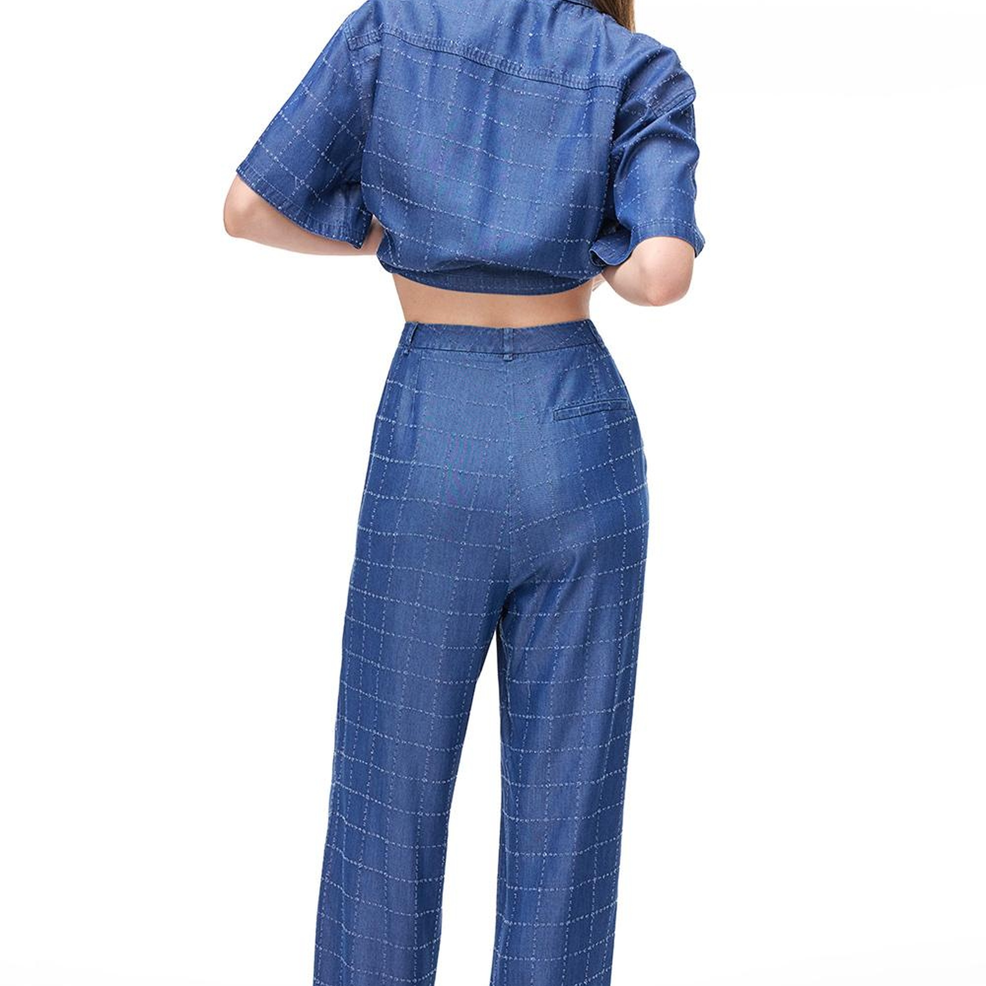 İndigo Lias Regular Fit Yüksek Bel Pantolon