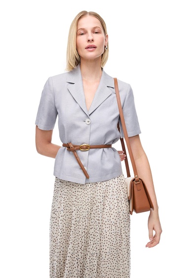  Koyu Gri Tours Regular Fit Ceket