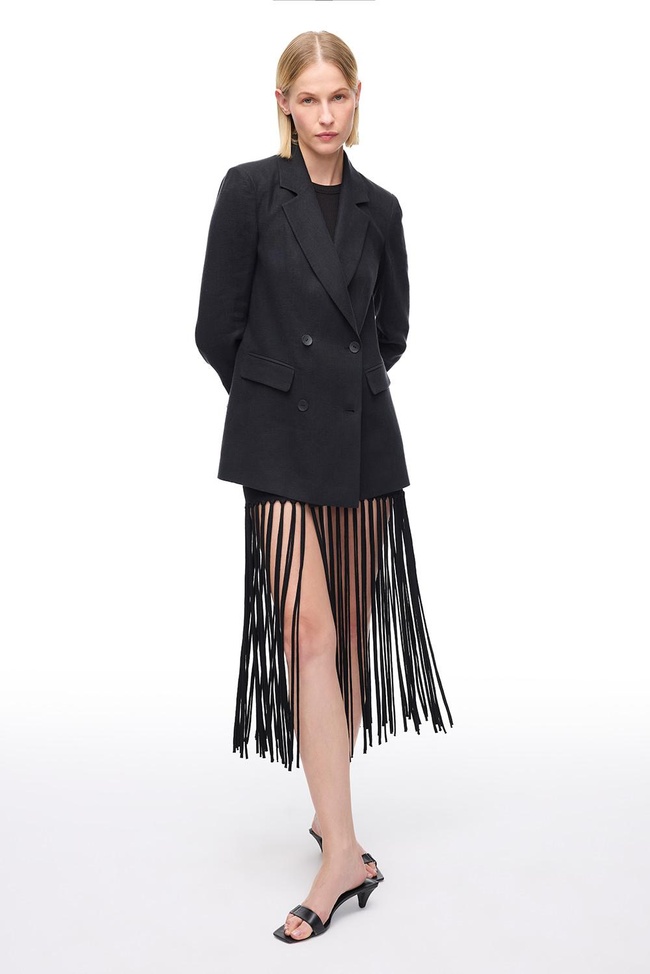  Siyah Holas Rahat Kalıp Ceket