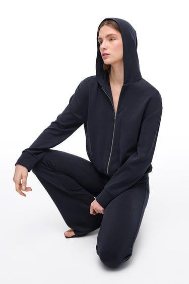  Siyah Elkes Regular Fit Yüksek Bel Esf