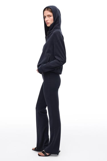  Siyah Elkes Regular Fit Yüksek Bel Esf