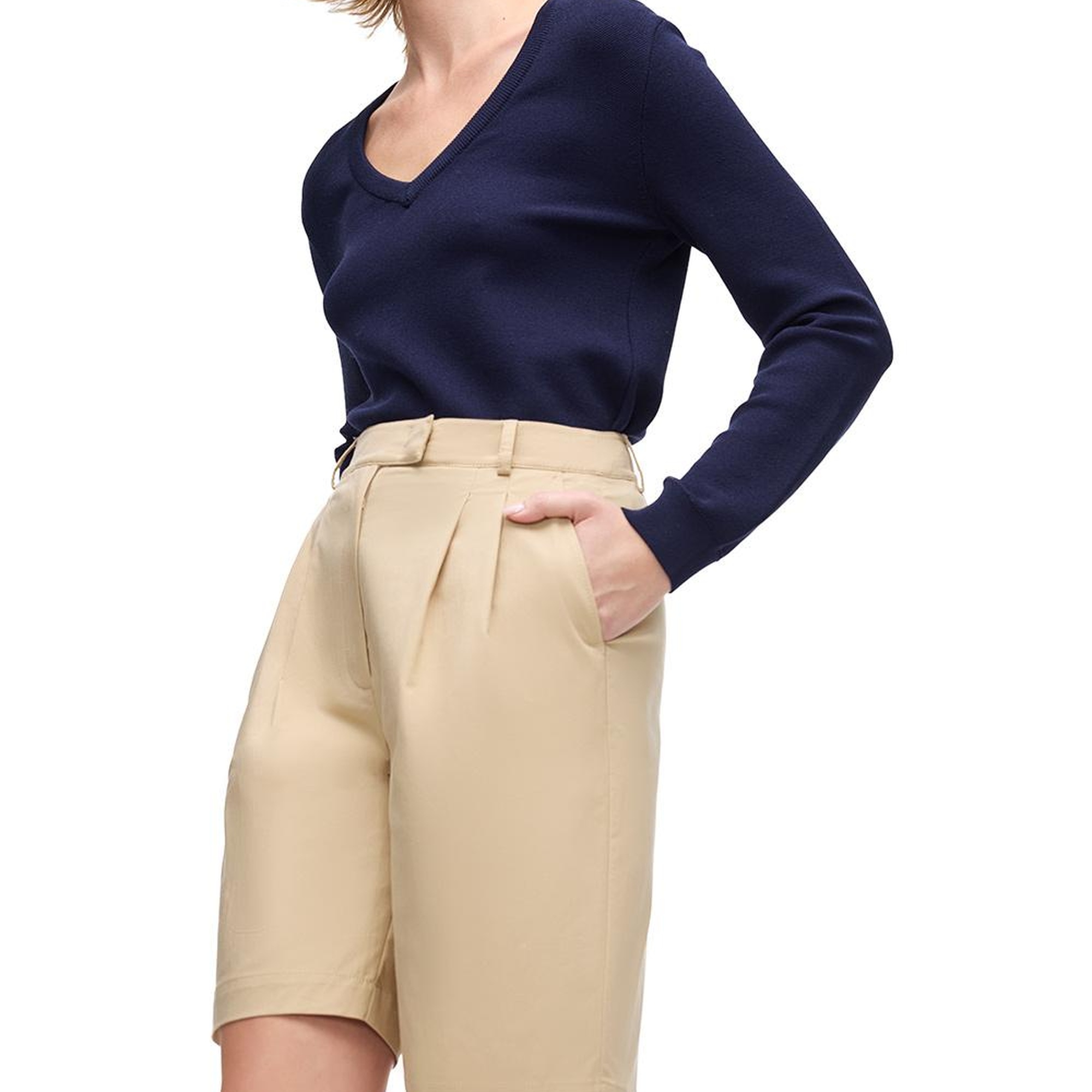 Esnek Kumaşlı Şort