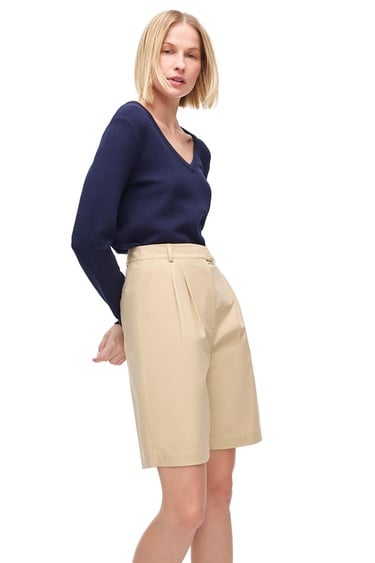  Esnek Kumaşlı Şort