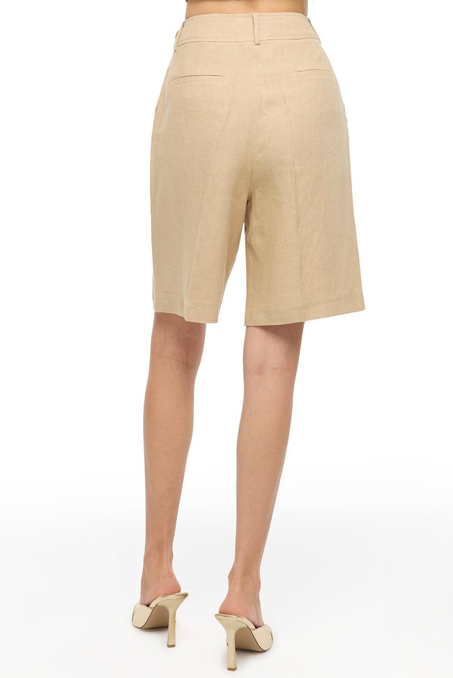  Devetüyü Holas Regular Fit Yüksek Bel Diz Üstü Şort