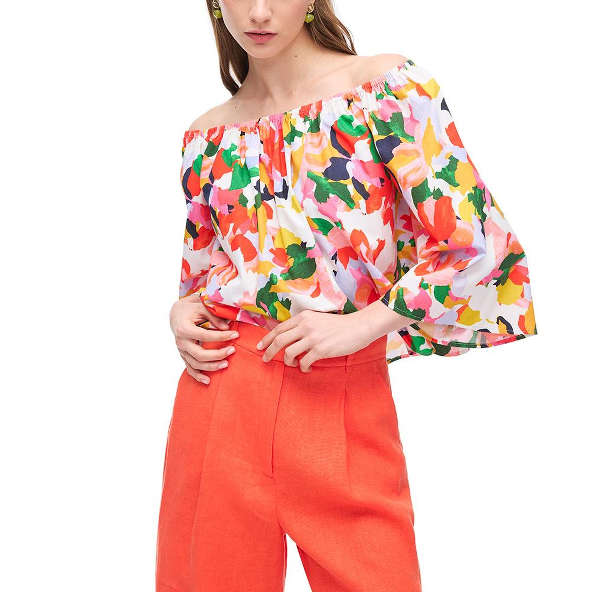 Mercan Holas Regular Fit Yüksek Bel Kısa Boy Şort