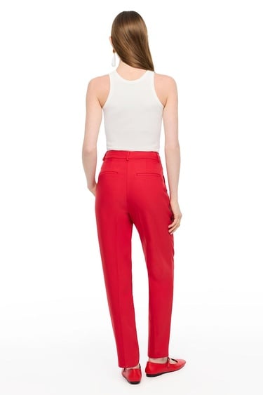  Kırmızı Dellas Pantolon