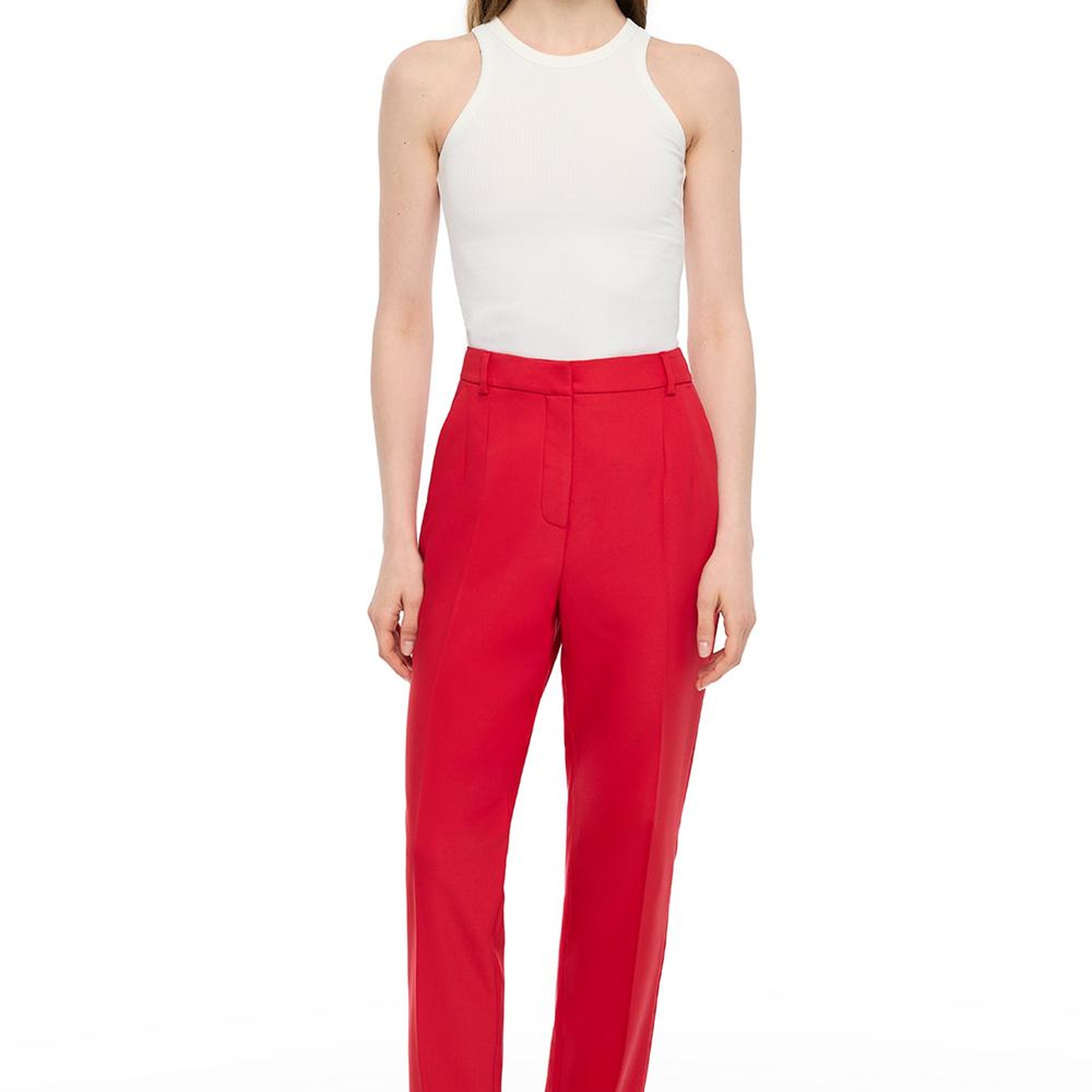 Kırmızı Dellas Pantolon