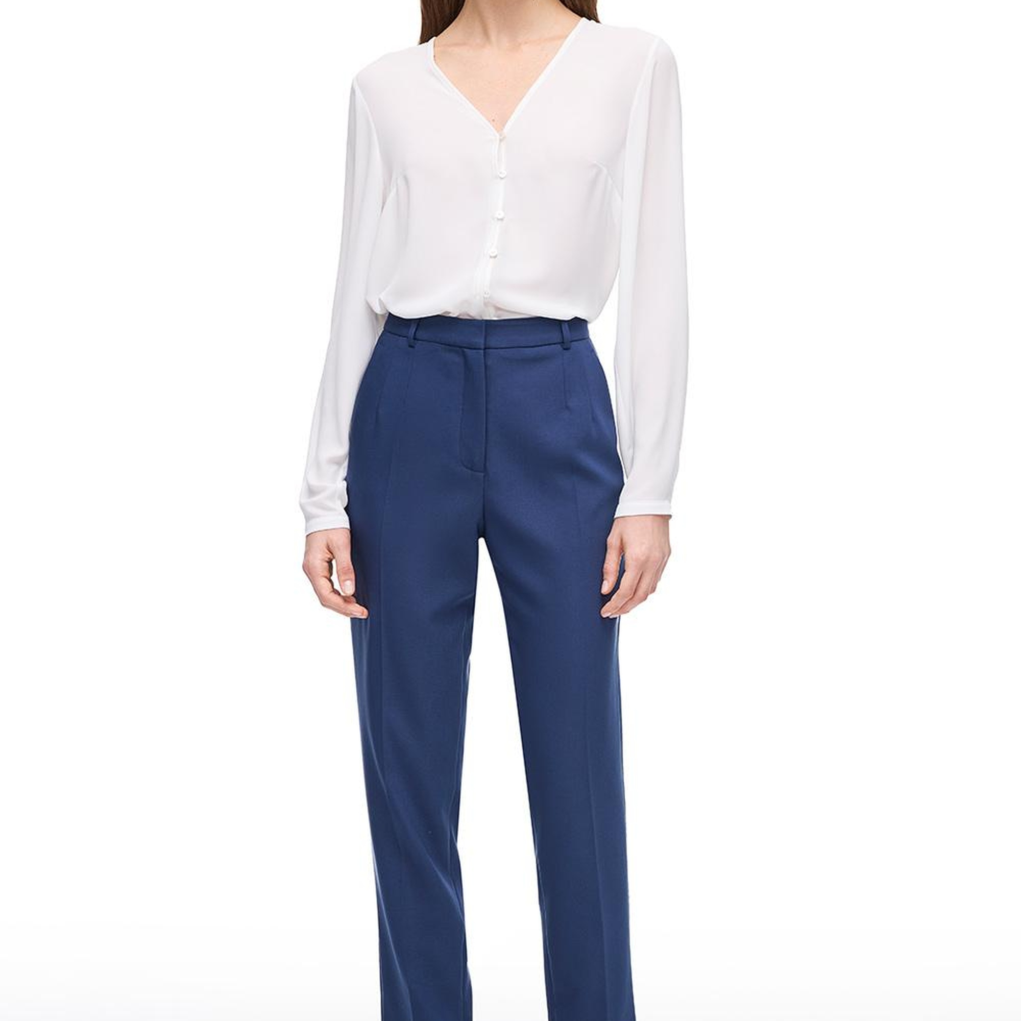 Lacivert Dellas Pantolon