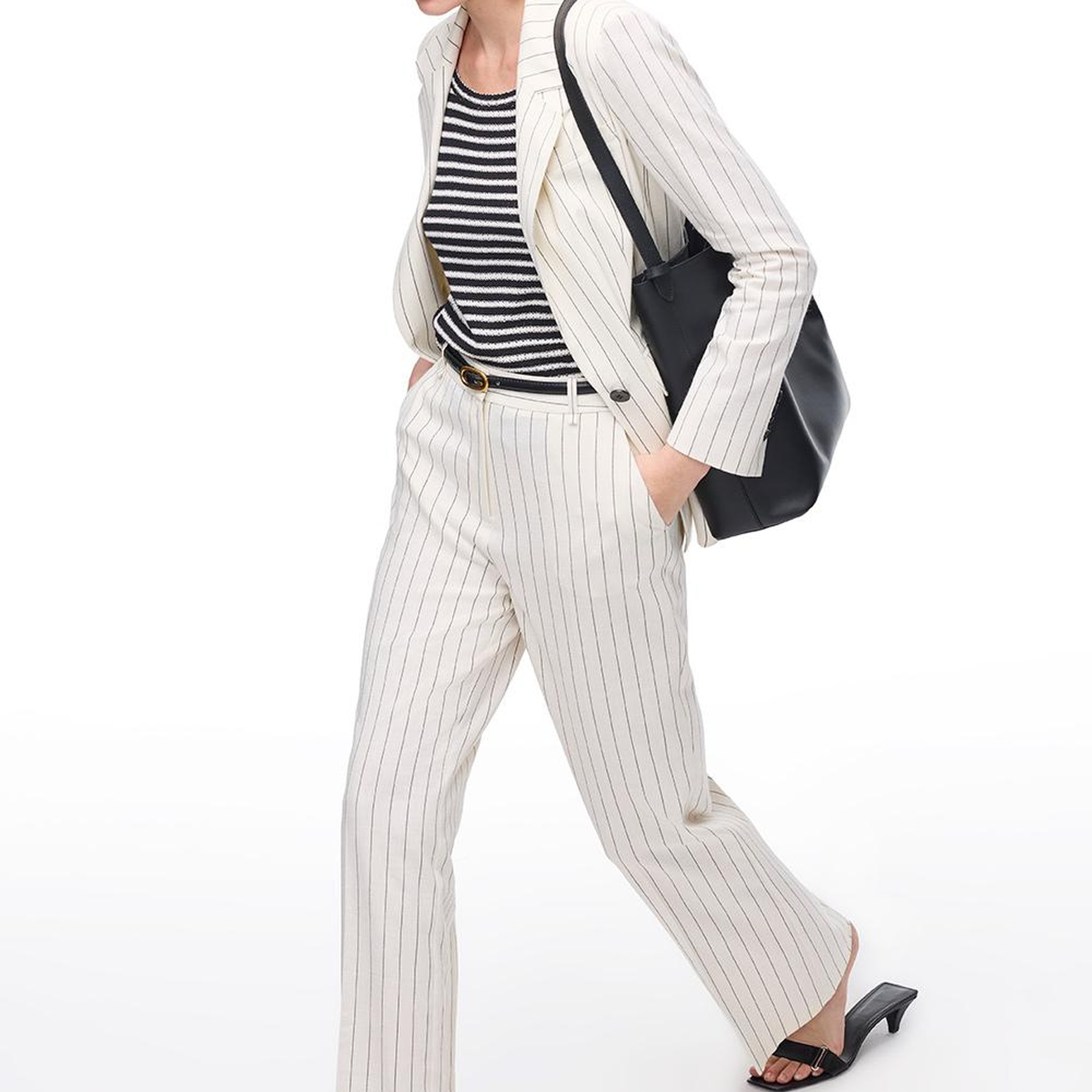 Açık Bej Josts Regular Fit Yüksek Bel Pantolon