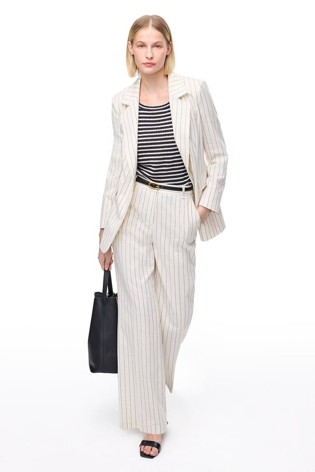  Açık Bej Josts Regular Fit Yüksek Bel Pantolon