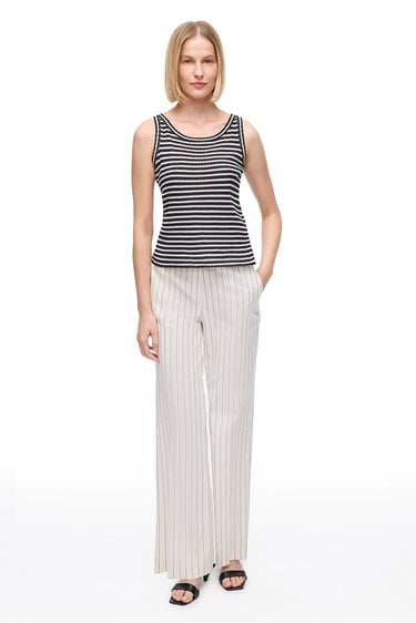  Açık Bej Josts Regular Fit Yüksek Bel Pantolon