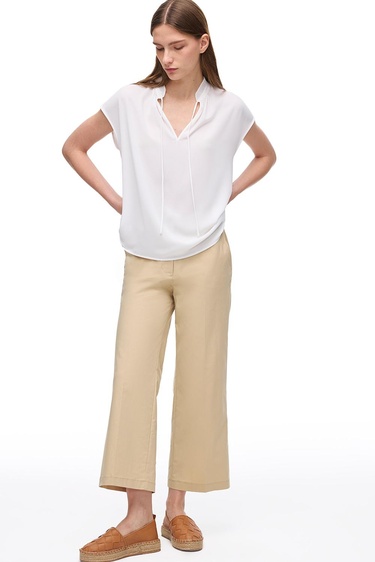  Açık Devetüyü Ginas Regular Fit Yüksek Bel Pantolon