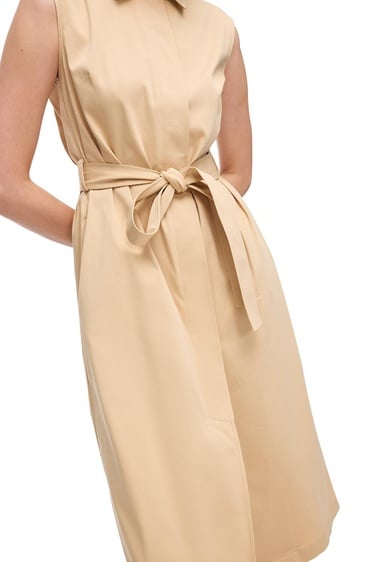  Açık Devetüyü Ronse Rahat Kalıp Midi Boy Elbise