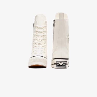 Converse Chuck 70 Plus XHi Unisex Krem Platform Sneaker