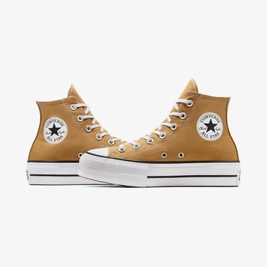  Converse Chuck Taylor All Star Lift Kadın Kahverengi Platform Sneaker