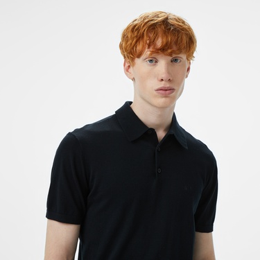  Armani Exchange Erkek Siyah Polo