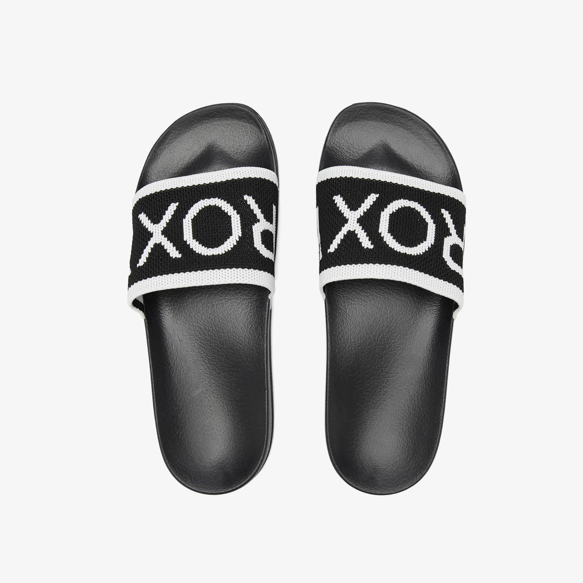  Roxy Slippy Knit Kadın Siyah Terlik