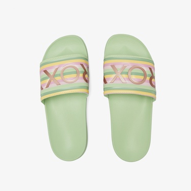  Roxy Slippy II Kadın Yeşil Terlik