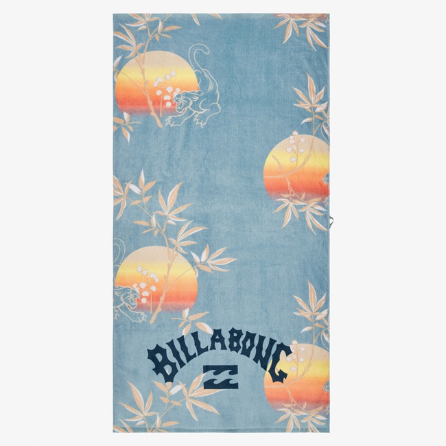  Billabong Waves Towel Unisex Mavi Plaj Havlusu