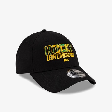  New Era UFC Ultimate Fighting Leon Edwards 9FORTY Unisex Siyah Şapka