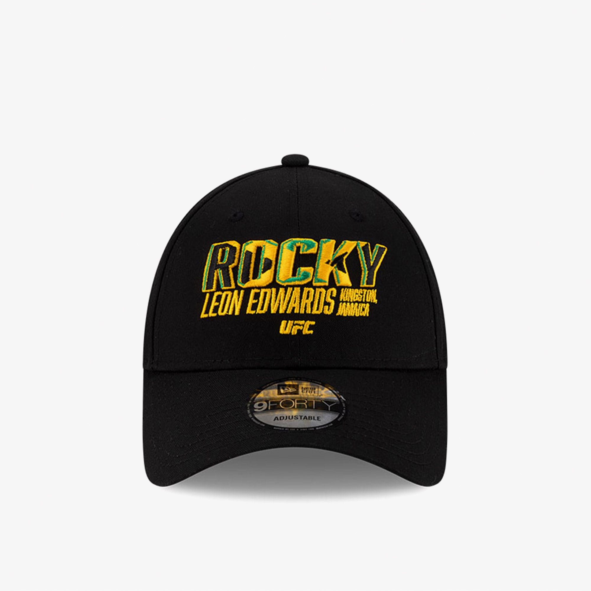 New Era UFC Ultimate Fighting Leon Edwards 9FORTY Unisex Siyah Şapka
