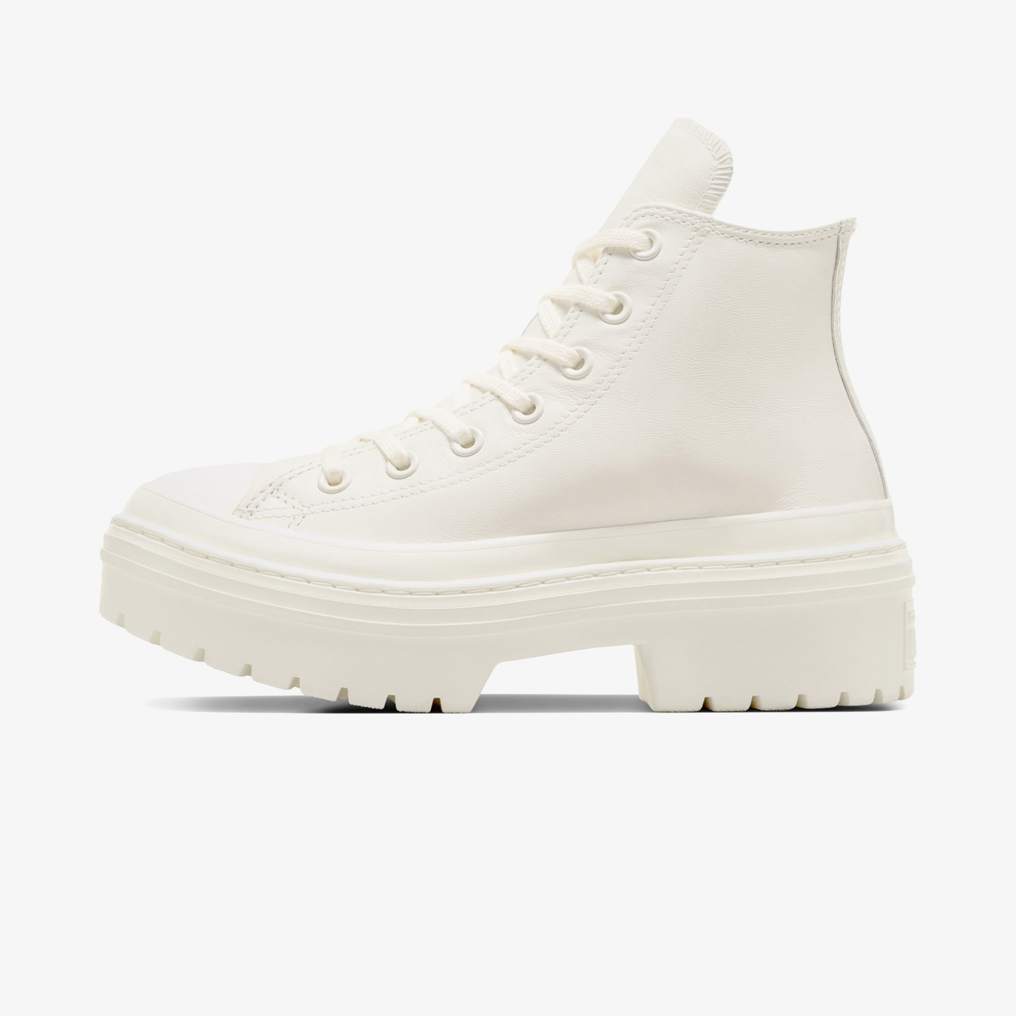 Converse Chuck Taylor All Star Lugged Heel Kadın Bej Deri Platform Sneaker