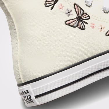  Converse Chuck Taylor All Star Butterflies Genç Ekru Sneaker