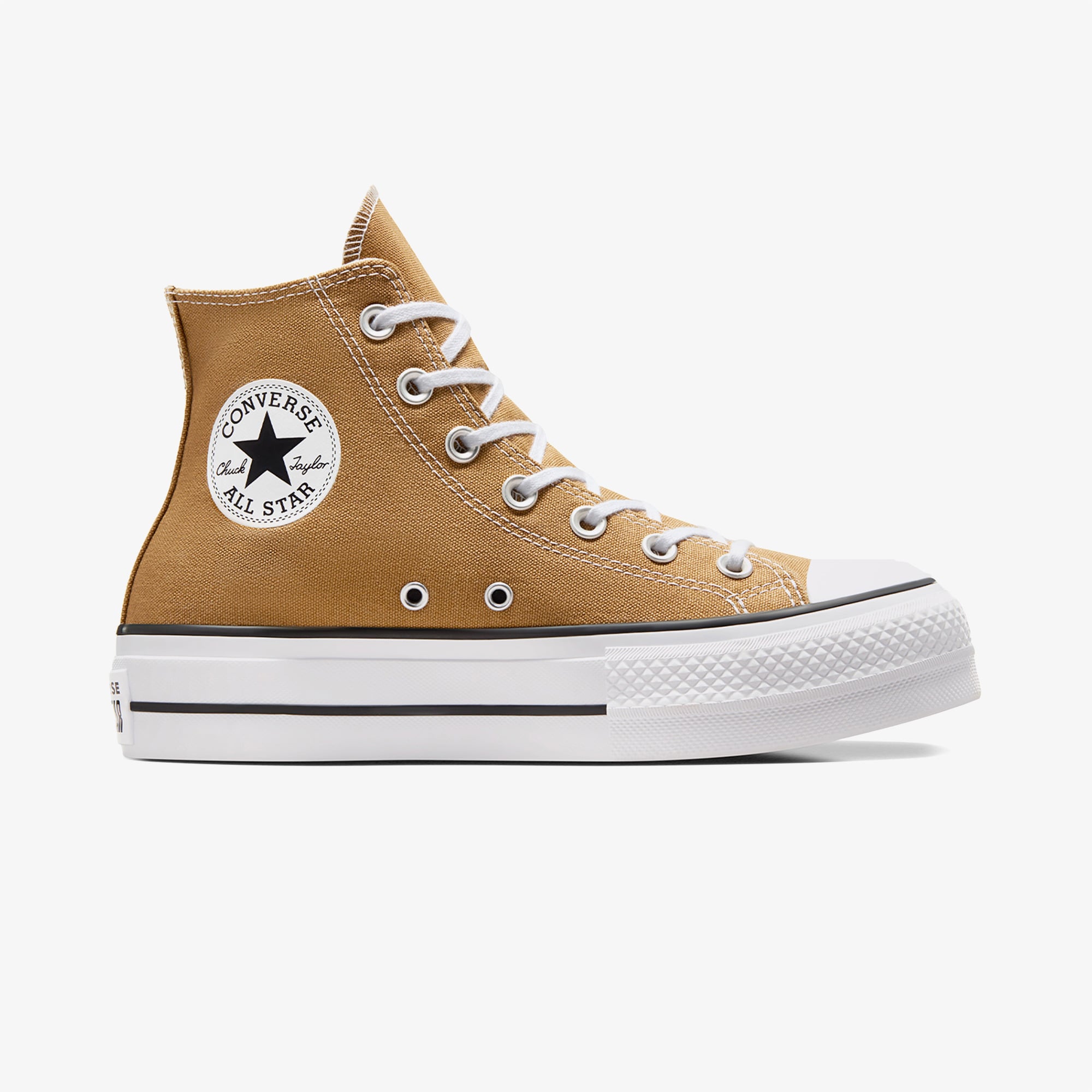  Converse Chuck Taylor All Star Lift Kadın Kahverengi Platform Sneaker