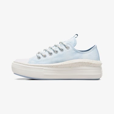  Converse Chuck Taylor All Star Move Kadın Mavi Platform Sneaker