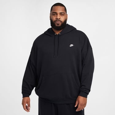  Nike Club Fleece Erkek Siyah Hoodie
