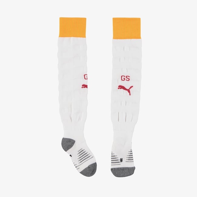  Puma Galatasaray S.K. 25-26 Mesh And Cuff Sock Erkek Beyaz Deplasman Futbol Çorabı
